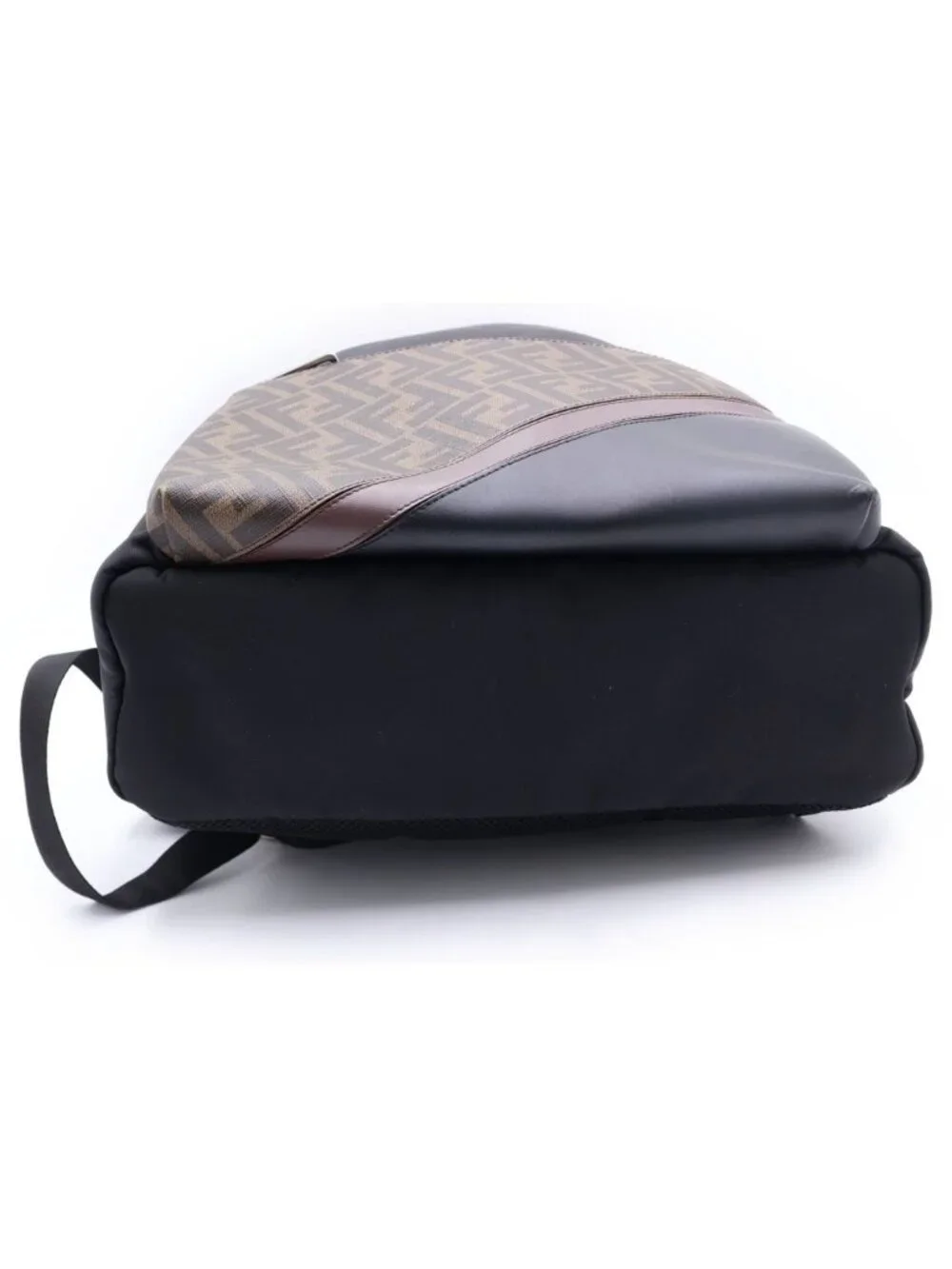 Fendi Zucca Pattern Backpack Brown Black